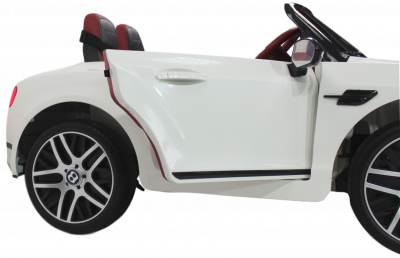 Детский электромобиль  JE1155 (12V, экокожа, 
колесо EVA)  - Цвет белый - Картинка #5