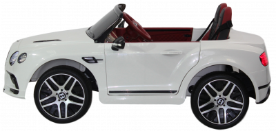Детский электромобиль  JE1155 (12V, экокожа, 
колесо EVA)  - Цвет белый - Картинка #6